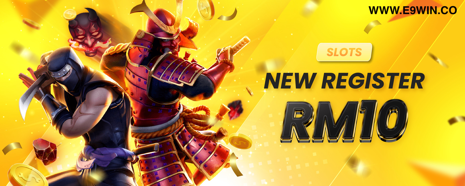Slots New Register Free RM10 Banner